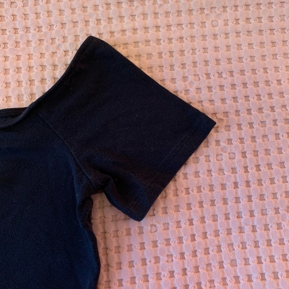 Charlotte Russe off the shoulder lace up crop top - Picture 3 of 5